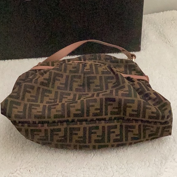 Authentic Vintage Fendi Zucca Chef shoulder bag 🤎🖤 - Picture 10 of 12